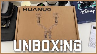 HUANUO Dual Monitor Stand UNBOXING [upl. by Rozella119]