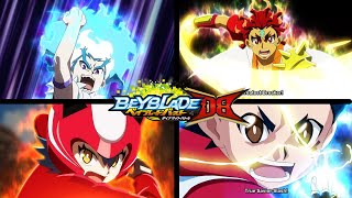 All BEYBLADE BURST DB SPECIAL MOVES AND AVATARS  Beyblade Burst DB [upl. by Vittorio]