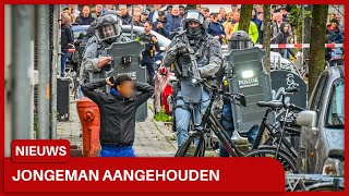 Jongeman door arrestatieteam DSI aangehouden Arnhem [upl. by Halfdan]