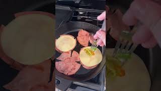 Fried Bologna Sandwich with Hot Peppers [upl. by Clova]