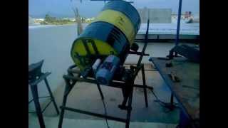 homemade cement mixer [upl. by Slinkman684]