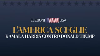 La diretta sulle elezioni presidenziali americane le ultime notizie e opinioni su Usa 2024 [upl. by Hunter416]