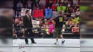 TODD GRISHAM GETS AN AA FROM JOHN CENA [upl. by Aisatsan]