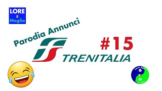 PARODIA ANNUNCI TRENITALIA 15 😂 [upl. by Corilla]