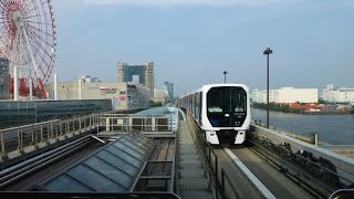 Yurikamome Line Tokyo Waterfront  Aomi  Shimbashi [upl. by Meggs]