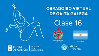 Obradoiro Virtual de Gaita Galega  Clase 16 [upl. by Placeeda]