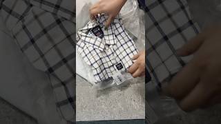 AJIO shirt for men🤍🤩 ajio ajiohaul shirt menshirt [upl. by Wardle]