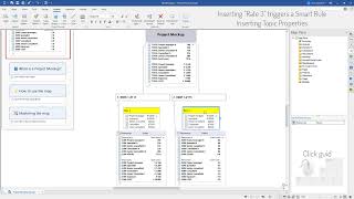 MindManager Project Mockup Learn how to create a project [upl. by Yddub]