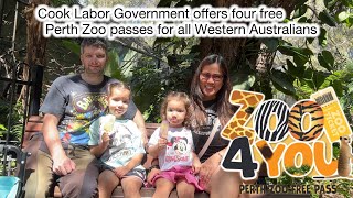 WE GRAB THE PERTH ZOO FREE PASS THIS SPRING SEASON AT WESTERN AUSTRALIA [upl. by Arak]