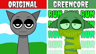 Incredibox All Sprunki 🟢 GREENCORE EDITION New sound [upl. by Introk124]