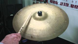 Vintage Zildjian A 20quot Sizzle Cymbal [upl. by Analart]