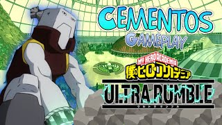 Cementos Gameplay My Hero Ultra Rumble [upl. by Sixla]