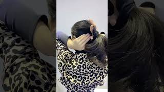 Transform Women Hair Under 60 Seconds With Simple and Easy Hairstyle Tutorials 2024 ytshort howto [upl. by Hakilam488]