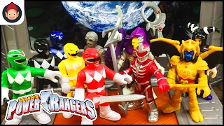 Imaginext Power Rangers Battle Pack Figures Battle Lord Zedd  Apptivity Fortress Playset Unboxing [upl. by Taam138]