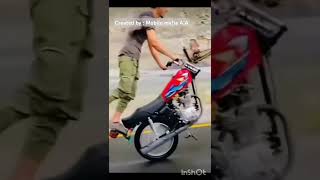 With out Tyre 125cc wheeling automobile 1msubcriber 1millionviews viralshort viralvideo [upl. by Brosy]