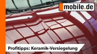 Die Keramikversiegelung  mobilede Profitipps [upl. by Ahsilav]