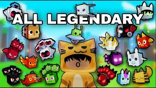 Hatching All Legendary Pets in Pet Simulator X [upl. by Chadwick]