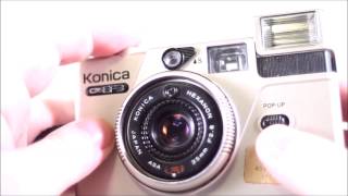 Konica C35 EF3 Operating [upl. by Selima]