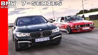 BMW M760 V12 vs BMW 745i Winfield Race Car [upl. by Iggep]