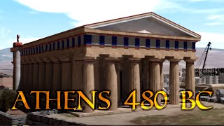 Athens 480 BCE  3D reconstruction [upl. by Dorcus346]