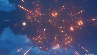 Fireworks in Inazuma [upl. by Medarda610]