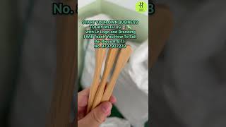 Bamboo Toothbrush Handle 🪥 shorts factory shortsfeed [upl. by Halimaj]