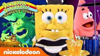 SpongeBob Scenes with PUPPETS ✨🍍  Pineapple Playhouse FULL Season 1  Nickelodeon [upl. by Ymorej]