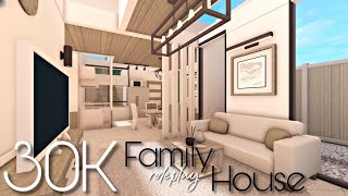 BLOXBURG 30K FAMILY ROLEPLAY HOUSE  NOGAMEPASS [upl. by Brieta506]