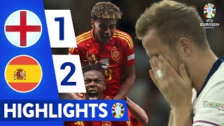 Spain vs England 21  All Goals amp Extended Highlights  UEFA EURO Cup 2024 FINAL [upl. by Dwain]