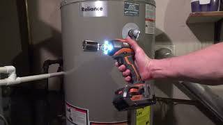 How to Check an Anode Rod  Water Heater Maintenance [upl. by Yelyac]