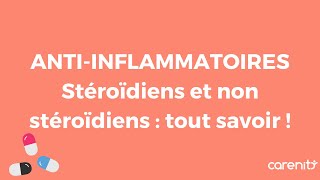 Les antiinflammatoires stéroïdiens et non stéroïdiens  tout savoir [upl. by Glenn]