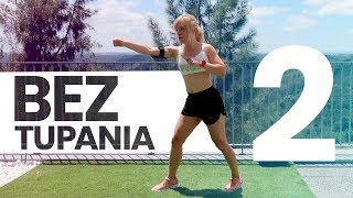 Trening bez tupania 2 Trening dla początkujących bez podskoków  Codziennie Fit [upl. by Ecnesse]