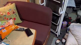 DIY RV Dinette Cushion Covers  Winnebago Itasca Navion Motorhome RV [upl. by Schnapp]