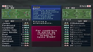 statistiche dei giocatori del inghilterra su pro evolution soccer 3 [upl. by Navets]