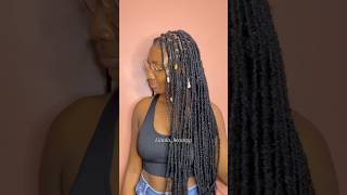 Installation de crochets Locs liindabeautyy lindabraids locsbyliinda [upl. by Marra]