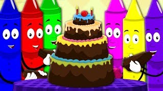 Pat A Cake  Crayons Nursery Rhymes For Kids  Songs For Baby And Children  Rhymes For Babies [upl. by Ardna]