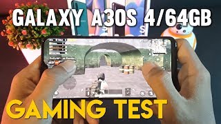 Gaming Test Samsung Galaxy A30s PUBG mobile Indonesia [upl. by Aihsetel]