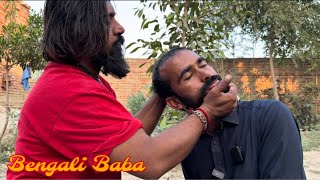 BENGALI BABA  Super Relaxing Head amp Back Massage  Asmr Stress Relief Massage asmr [upl. by Burgess778]