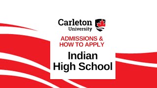 Admissions amp How to Apply  Indian High School [upl. by Canfield]