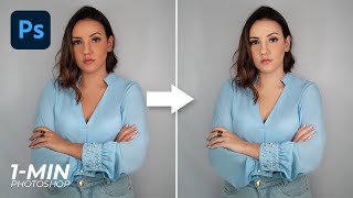 1Minute Photoshop  Tip To Lighten Skin Tone in Photoshop [upl. by Holcman]