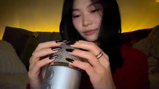 ASMR Mic Scratching🤍Tingly Head Massage💤 [upl. by Sreip233]