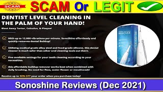 Sonoshine  Sonoshine Reviews  Watch Full Details  Sonoshine Is Scam Or Legit  Product Review [upl. by Majka]