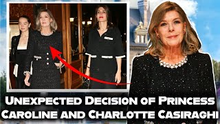 Princess Carolines Unexpected Decision After Charlotte Casiraghis Interview Everything is Decided [upl. by Atilahs]