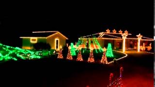 2014 Christmas Lights to Music Sandstorm [upl. by Carothers]