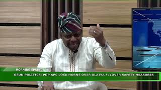 Osun Politics PDP APC Lock Horns Over Olaiya Flyover Safety Measures [upl. by Beker547]