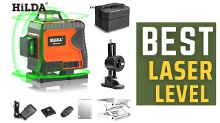 Best Laser Level  HILDA Laser Level Review in 2024 [upl. by Jablon665]