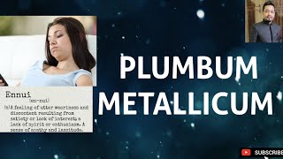 PLUMBUM METALLICUM  DrAbhishekChoudhary [upl. by Eissahc]