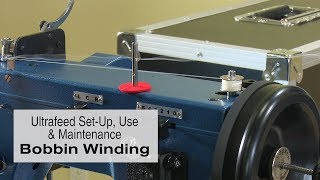 Bobbin Winding on the Sailrite Ultrafeed Sewing Machine [upl. by Kirshbaum]