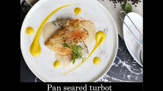 Pan seared turbot with vegetable julienne amp barigoule sauce  Brasserie 9 [upl. by Maleki978]