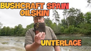 Bushcraft Spain Oilskin Unterlage [upl. by Thekla]